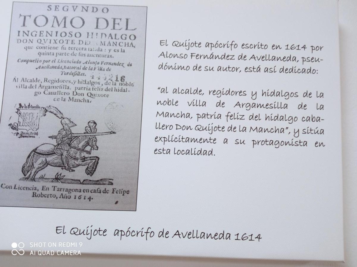 Vivienda Vacacional El Molino Argamasilla de Alba Zewnętrze zdjęcie